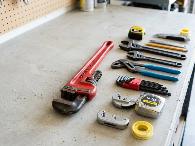 Professional plumbers in Dana, IA equipped with top-tier tools for residential and commercial plumbing services.